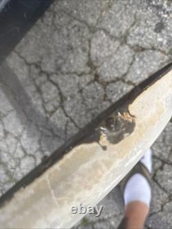 Original 24 Coca-Cola Bottle Porcelain Button Sign True Barn Find Patina