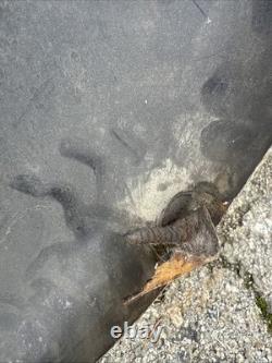 Original 24 Coca-Cola Bottle Porcelain Button Sign True Barn Find Patina