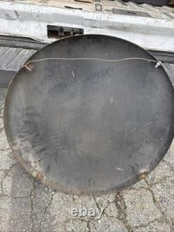 Original 24 Coca-Cola Bottle Porcelain Button Sign True Barn Find Patina