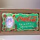 Original 29 Coca Cola reverse painted Advertising sign-Hilda Clark- man cave