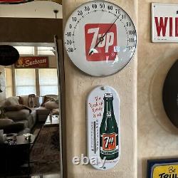 Original & Authentic''drink Coca-cola In Bottles' Button Porcelain Sign 24 Inch
