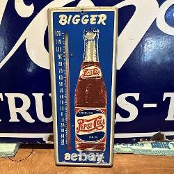 Original & Authentic''drink Coca-cola In Bottles' Button Porcelain Sign 24 Inch