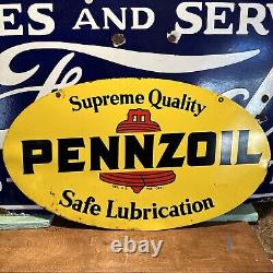Original & Authentic''drink Coca-cola In Bottles' Button Porcelain Sign 24 Inch