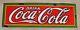 Original COCA COLA 1931 Vintage Porcelain Enamel Advertising Sign Soda Pop Great