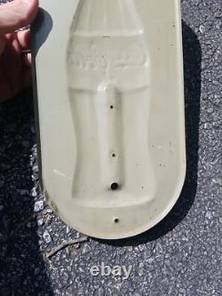 Original Christmas Coca Cola Thermometer 1923 Patent Date Red And Gold WER 1937 Original Christmas Coca Cola Thermometer 1923 Patent Date Red And Gold WER 1937