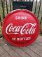 Original Coca Cola Curb Coke Sign