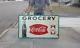 Original Coca Cola Grocery General Store Sign NO RESERVE #2