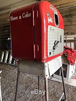 Original Coca-Cola Machine Late 1940's To Early 1950's