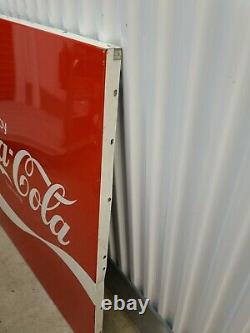 Original Coca Cola Metal Sign