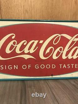 Original Coca Cola Sign