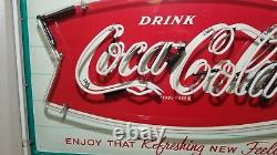 Original Coca Cola sign with new neon
