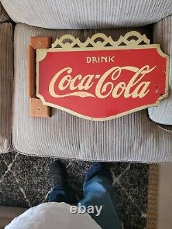 Original Coca-cola Double Sided Advertising Flange