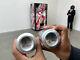 Original Damien Hirst Signed Coca-Cola & Diet Coke Cans from Gagosian Exhibition