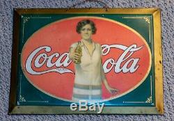 Original & Rare 1927 Coca-Cola Sign