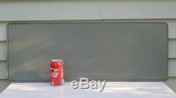 Original Vintage (1963) COCA-COLA Embossed Sign- Things Go Better With Coke