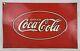 Original Vintage Coca-Cola Advertising Embossed Tin Sign