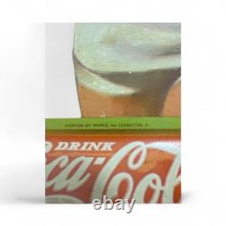 Original Vintage Coca-Cola Serving Tray from 1929-1930 entitled Swimsuit Girl
