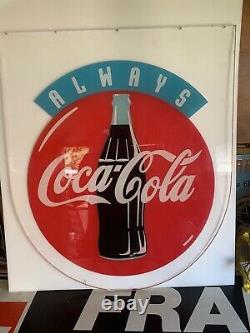 Original vintage coca cola sign