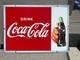 PORCELAIN DRINK COCA COLA -SOLD HERE ICE COLD 1950's 22x16 INCHES. ENGLAND