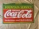 Porcelain Coca Cola Enamel Sign Size 27x17.5 inches