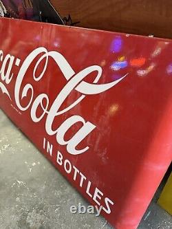 Porcelain Coca Cola Sled Sign