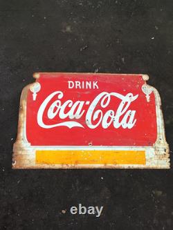 Porcelain Coca-cola Enamel Sign 30x18 Inches