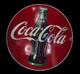 Porcelain Coca-cola Enamel Sign 30x30 Inches Double Sided