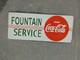 Porcelain Coca-cola Enamel Sign 40x16 Inches
