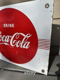 Porcelain Coca-cola Enamel Sign 40x16 Inches