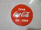 Porcelian Coca-cola Enamel Sign Size 30x30 Inches