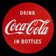 Porcelian Coca-cola Enamel Sign Size 30x30 Inches Double Sided