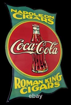 Porcelian Coca-cola Enamel Sign Size 60x38 Inches Double Sided