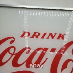 Price Brothers Coca-Cola Illuminated Sign Pause and Refresh Original SEE INFO
