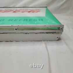 Price Brothers Coca-Cola Illuminated Sign Pause and Refresh Original SEE INFO