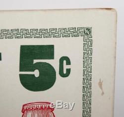 RARE 1916 Swastika COCA-COLA 11x14 Drink Bottle Coke & Be LUCKY Cardboard Sign