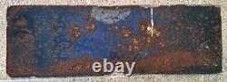RARE 1927 COCA COLA PORCELAIN SIGN TRADE MARK TOME SPANISH 30x10 INCHES