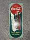 RARE 1940'S Coca Cola Masonite Thermometer AM 5-4 17H x 7W Coke sign