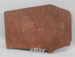 RARE 1940s Antique Kay Displays COCA-COLA Cooler Chest Painted WOOD Sign. NR