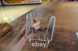 RARE 1950s COCA COLA PAINTED METAL NAPKIN HOLDER SIGN COKE RC BOTTLE CRUSH