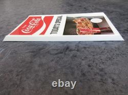 RARE! 1970s Coca-Cola Plastic Menu Board 21 x 11 Sign Today's Special Unused