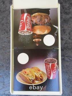 RARE! 1970s Coca-Cola Plastic Menu Board 21 x 11 Sign Today's Special Unused