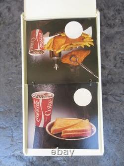 RARE! 1970s Coca-Cola Plastic Menu Board 21 x 11 Sign Today's Special Unused
