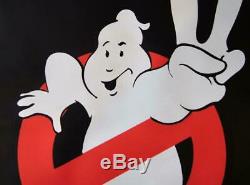 RARE 1989 Hardee's & Coca-Cola GHOSTBUSTERS II Headquarters Banner NEVER USED 2