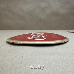 RARE 9 Coca Cola Button Sign- Delicious- Refreshing 1950's