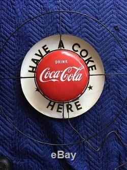 RARE Coca Cola 16 Button Light Up Sign