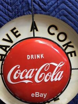 RARE Coca Cola 16 Button Light Up Sign