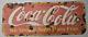 RARE EARLY COCA COLA PORCELAIN SIGN BAR RESTAURANT SPANISH 29x12 INCHES