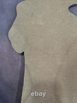 RARE Early Masonite Coca Cola Soda & Osh Kosh B'Gosh Overalls Store Display Sign