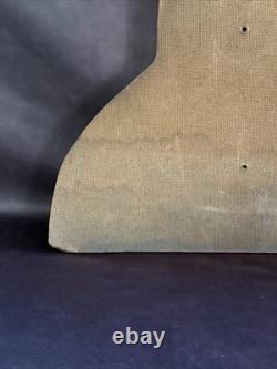 RARE Early Masonite Coca Cola Soda & Osh Kosh B'Gosh Overalls Store Display Sign