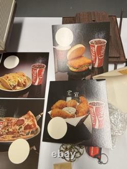 RARE! Hanging Coca-Cola 4 Sided Plastic Menu Special Sign Letters Numbers #12